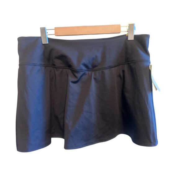 All In Motion Black Knit Circle Skort Women’s Size XXL - Picture 7 of 7